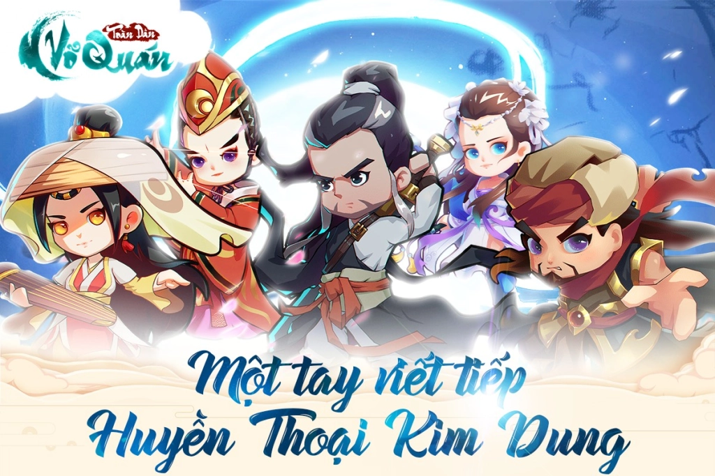 『GAME MỚI』Toàn Dân Võ Quán - Gzone: Huyền thoại Kim Dung tái hiện trong tháng 11 này & Cách tải game trên PC
