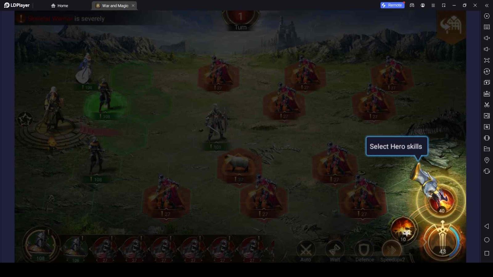 Select the Hero Skills for a Powerful Battle