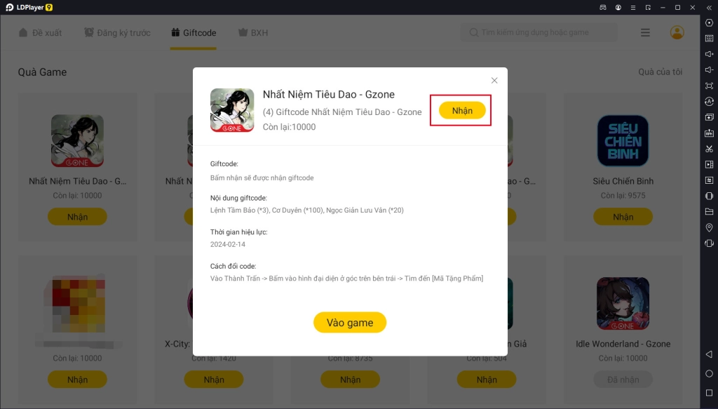 『GIFTCODE』Nhất Niệm Tiêu Dao : Cách kiếm code mới nhất & Cách nhập code tân thủ