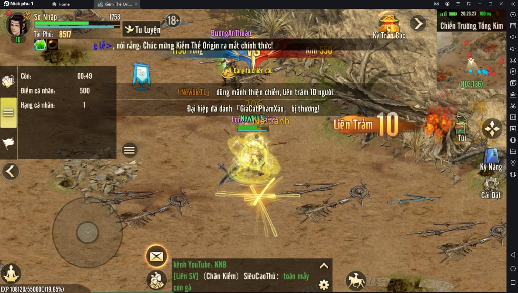 『HƯỚNG DẪN』Kiếm Thế Origin: Hướng Dẫn Build Sơ Lược Thiếu Lâm - Nâng Cấp Tiềm Năng Và Kỹ Năng