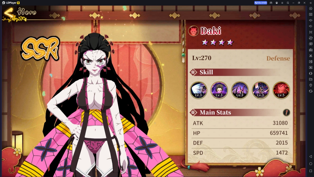 Tier list (BXH nhân vật) Rage of Demon King