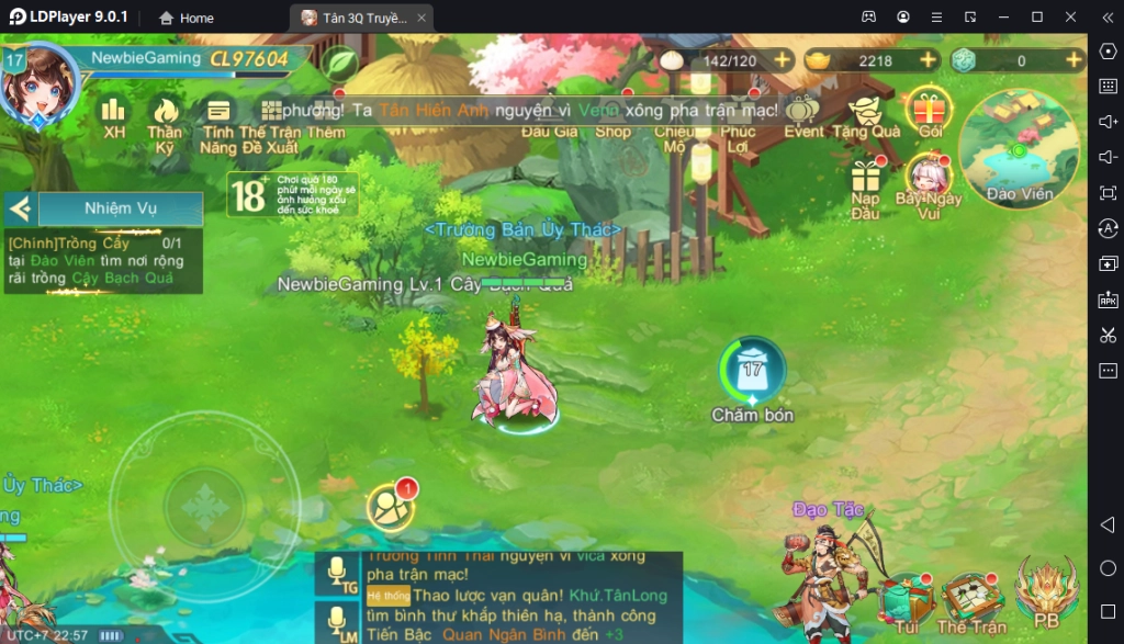 『HƯỚNG DẪN』Tân 3Q Truyền Kỳ: Hướng Dẫn Tân Thủ Chơi Chuẩn Giai Đoạn Đầu