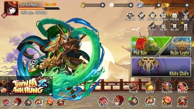 『GAME MỚI』“Thiên Hạ Anh Hùng 3Q” một sản phẩm mang thương hiệu “made in Việt Nam” với những điều mới mẻ & Cách tải game trên PC