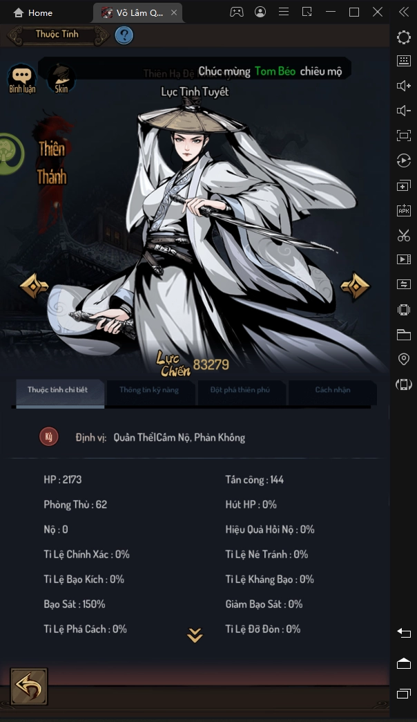 『HƯỚNG DẪN』Võ Lâm Quần Hiệp Truyện - Top tướng tân thủ nên chơi