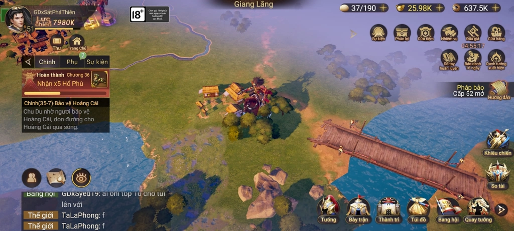 『HƯỚNG DẪN』Cái Thế Tranh Hùng: Vị Trí Đào Kho Báu Từ Chương 26 - 35