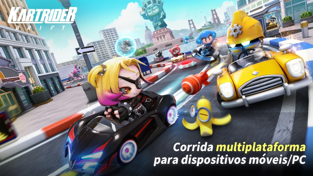 Reine nas pistas com KartRider: Drift! Descubra tudo sobre o game!