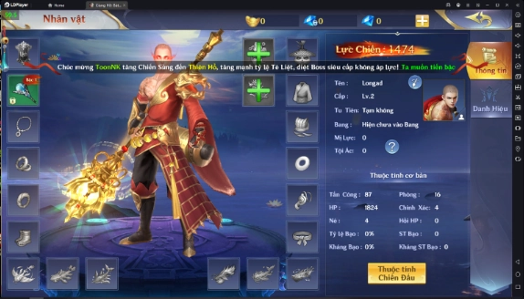 『HƯỚNG DẪN』 Giang Hồ Bát Phái - Tổng hợp các nhân vật trong game