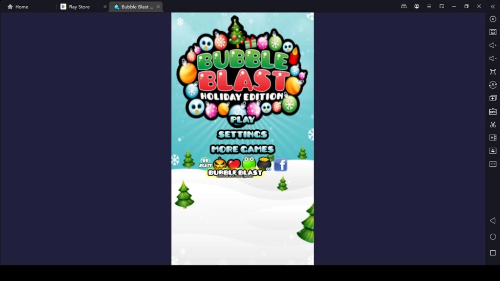 Bubble Blast Holiday