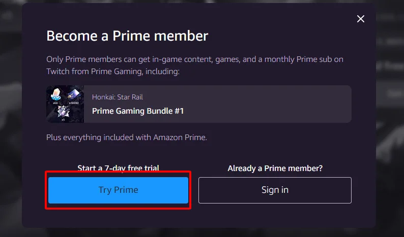 『HƯỚNG DẪN』Honkai:Star Rail: Nhận Free Ngọc Ánh Sao Sự Kiện Prime Gaming