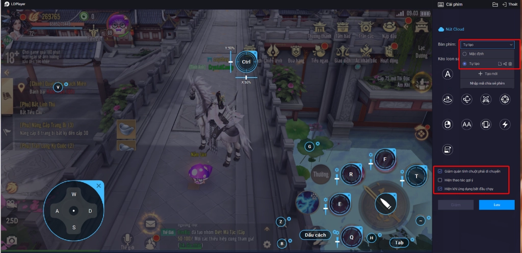 『HƯỚNG DẪN』Mẹo chiến game, auto game, auto nhiệm vụ, auto phó bản, chạy nhiều acc Cửu Dương Truyền Kỳ 2 trên LDPLayer