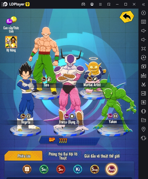 『HƯỚNG DẪN』Siêu Chiến Binh - Top Nhân Vật Spu (Siêu Việt) - Awk (Thức Tỉnh)&nbsp; & cách tải game trên PC