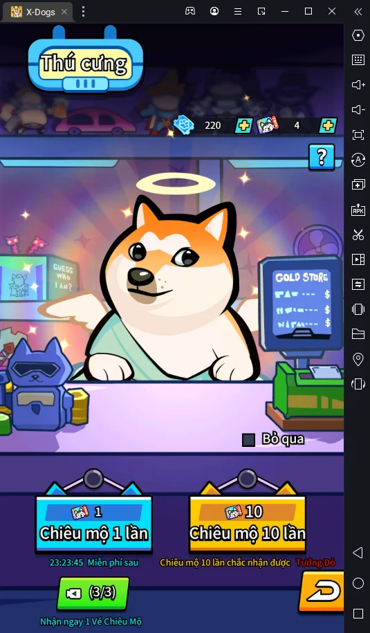 『HƯỚNG DẪN』X-Dogs: Siêu Khuyển Cách Chơi Chuẩn Trong Giai Đoạn Đầu Game
