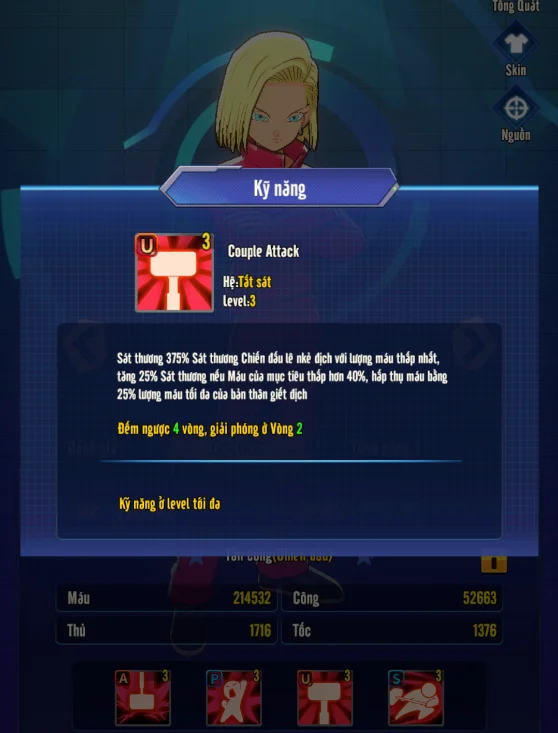 『HƯỚNG DẪN』Siêu Chiến Binh - Top Nhân Vật Quốc Dân (Str - Ki - Ski)&nbsp; & cách tải game trên PC