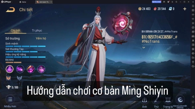 『HƯỚNG DẪN』CÁCH CHƠI CƠ BẢN MING SHIYIN LIÊN QUÂN MOBILE