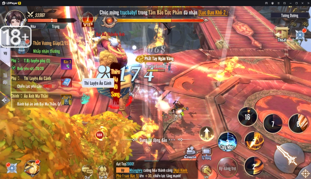 『HƯỚNG DẪN』Nhất Kiếm Môn: Phân Tích cách chơi Kiếm Thánh&nbsp; & cách tải game trên PC