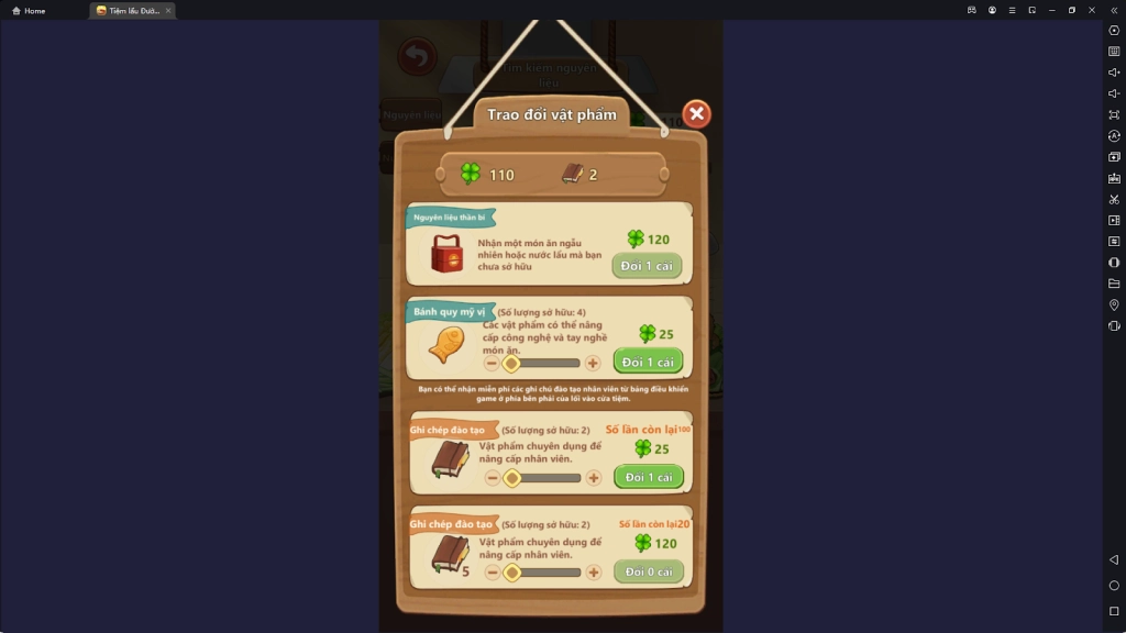 『HƯỚNG DẪN』TIỆM LẨU ĐƯỜNG HẠNH PHÚC: Tìm nguyên liệu hiếm và nhân viên rửa chén miễn phí