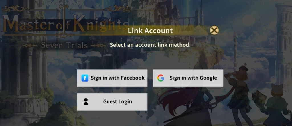 『HƯỚNG DẪN』Reroll MASTER of KNIGHTS: TACTICS RPG nhiều tài khoản nhanh và dễ nhất