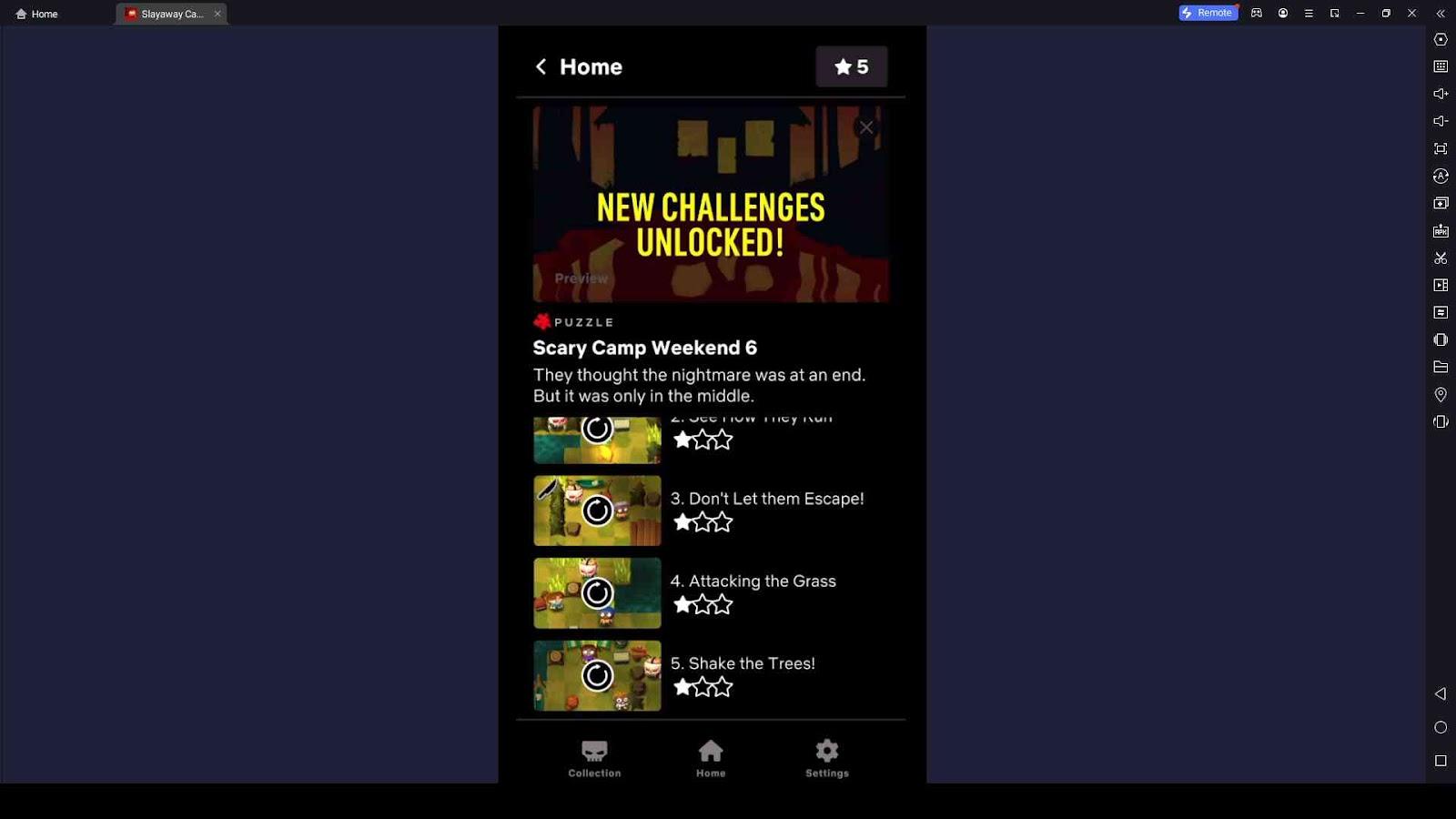 Complete Challenges and Unlock Higher Level Challenges