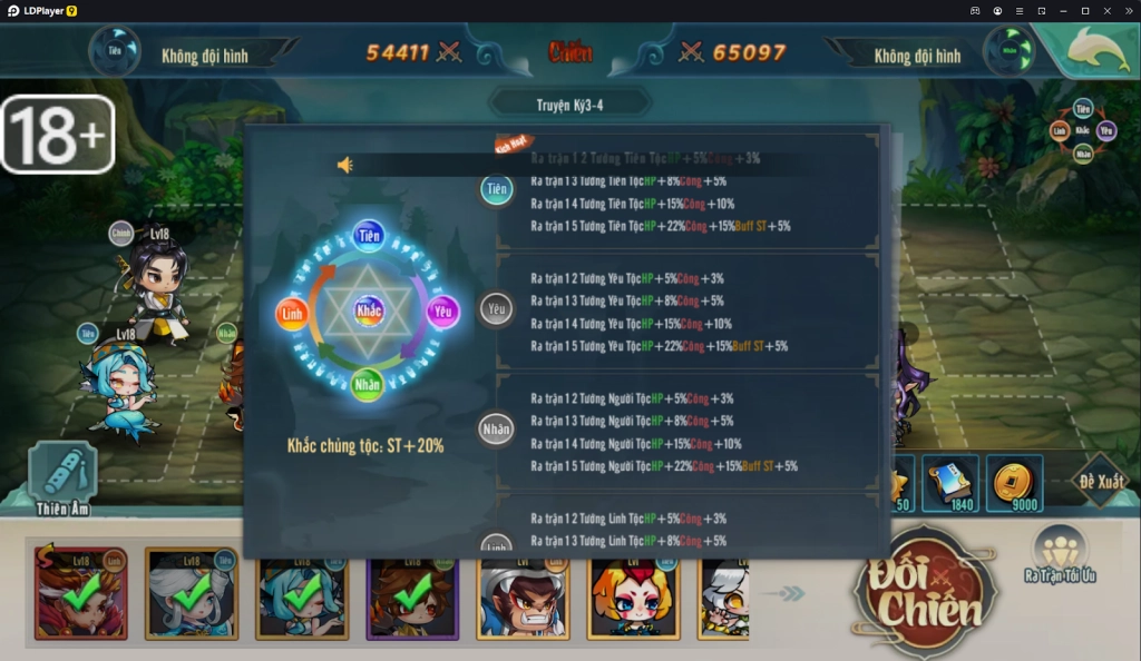 『HƯỚNG DẪN』Lục Giới Phong Thần: Hướng Dẫn Tân Thủ Chơi Chuẩn