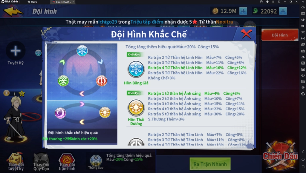 『HƯỚNG DẪN』Bleach Huyết Chiến: Hướng Dẫn Cách Chơi Hiệu Quả Giai Đoạn Đầu