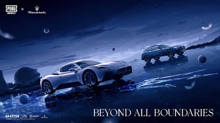PUBG Mobile x Maserati นำรถสปอร์ตระดับพรีเมียมหลายรุ่น มาสู่สมรภูมิถึง 31 ธ.ค นี้