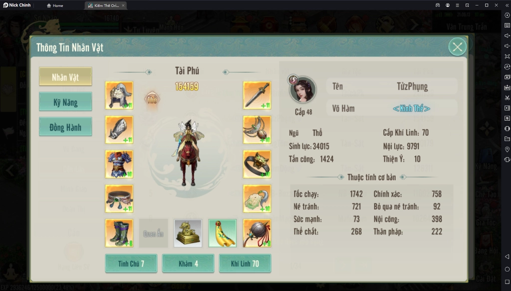 『HƯỚNG DẪN』Kiếm Thế Origin: Hướng Dẫn Build Sơ Lược Côn Lôn - Nâng Cấp Tiềm Năng Và Kỹ Năng