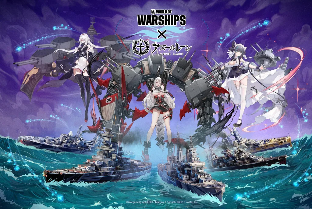 『World of Warships』、アズールレーンコラボ第五弾開始! 新たに加わる三名のコラボ艦長! ミッションに挑戦して最終褒賞ダンケルクを手に入れろ!