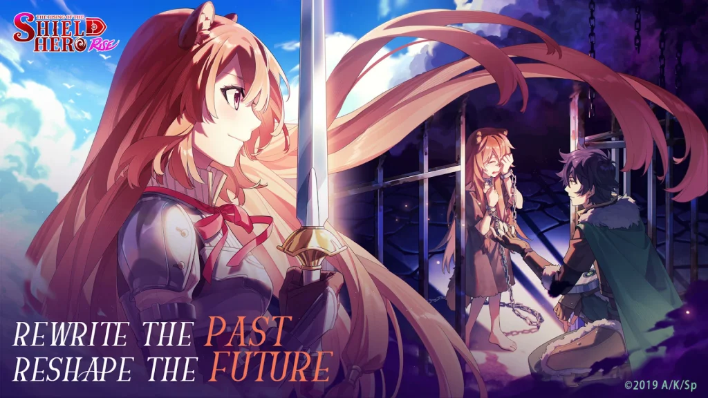 Revivencie os momentos impactantes de Shield Hero em Shield Hero: Rise! Faça o pré-registro!