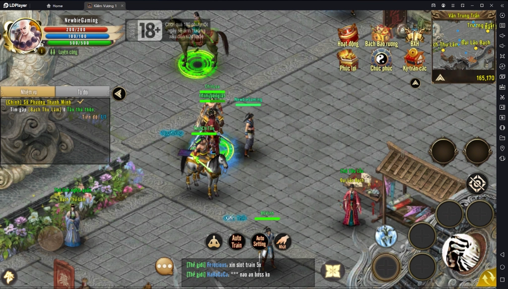 『GAME MỚI』Kiếm Vương 1 - ADNX Mobile: MMORPG Tái hiện Tuyệt phẩm “Kiếm thế” vang danh một thời & Cách tải game trên PC