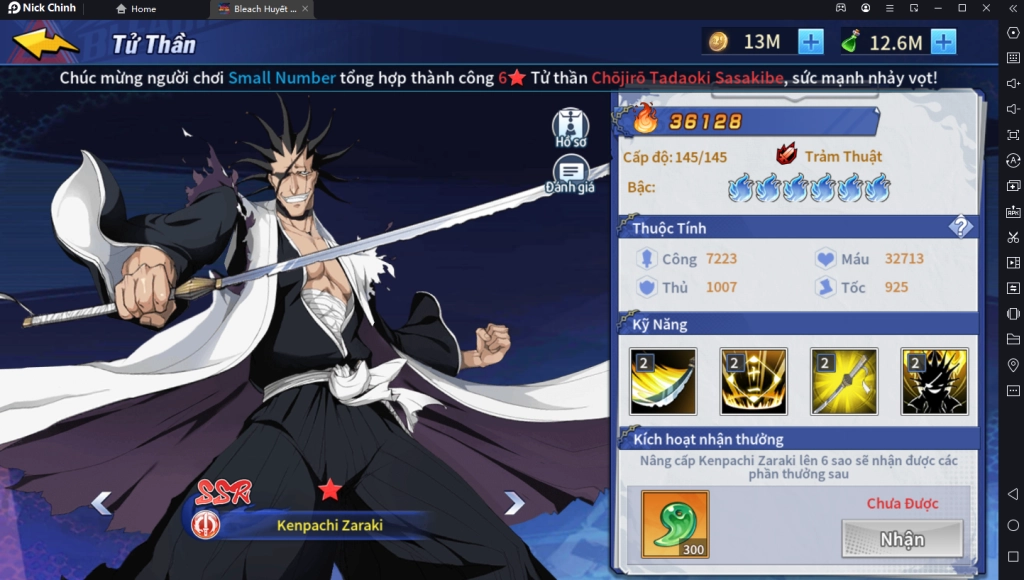 『HƯỚNG DẪN』Bleach Huyết Chiến: Top 6 Tướng Mạnh Nhất Trong Giai Đoạn Đầu Game