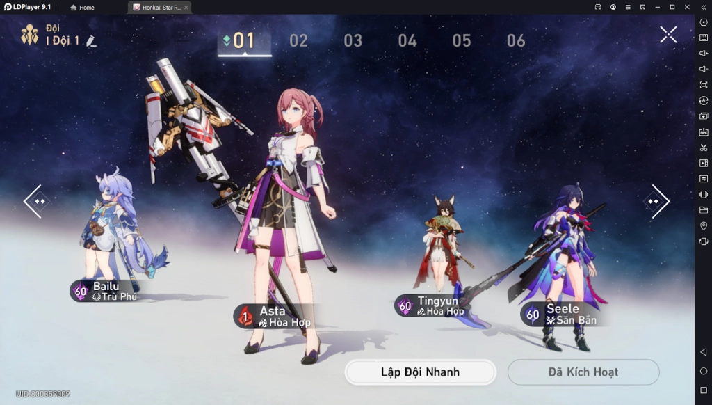 『HƯỚNG DẪN』Honkai: Star Rail: Hỗ Trợ Đội Hình:Hướng Dẫn Build Asta Hiệu Quả