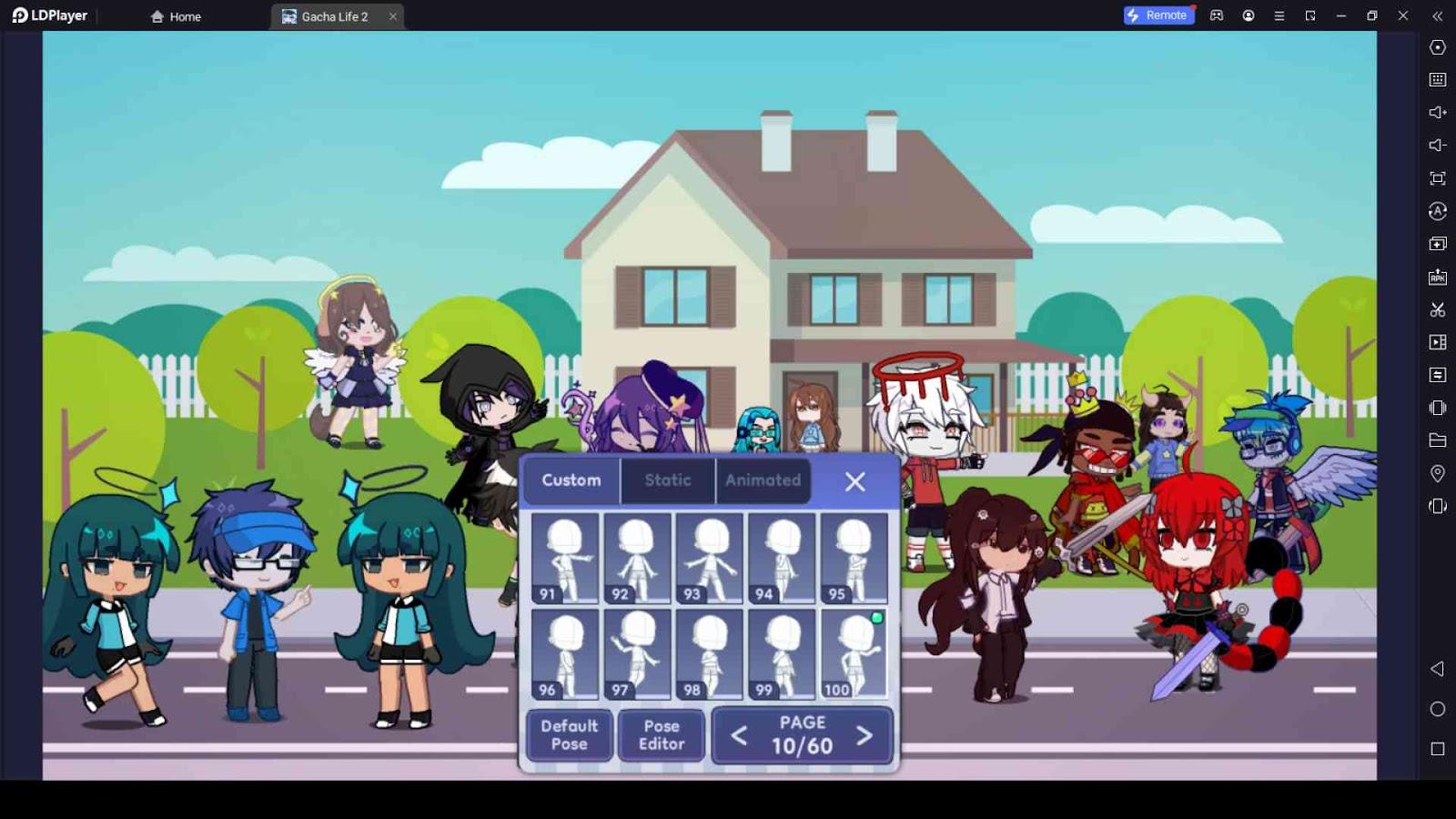 HOW TO PLAY, MAKE ANIMATION AND CHARACTERS IN GACHA LIFE