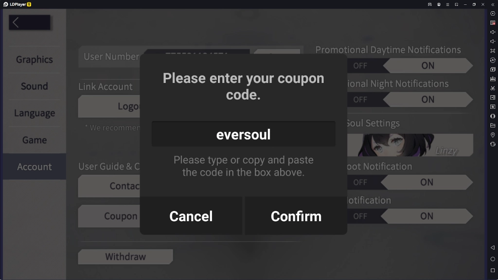 『GIFTCODE』GIFTCODE EVERSOUL và cách tải trên PC MAX SETTING
