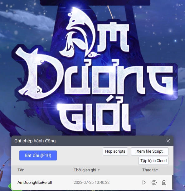 『HƯỚNG DẪN』Reroll Âm Dương Giới mobile nhiều tài khoản nhanh và chuẩn nhất