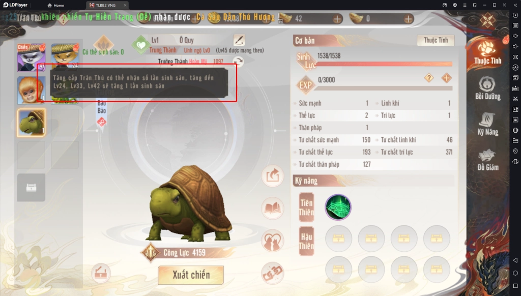 『HƯỚNG DẪN』Thiên Long Bát Bộ 2 VNG: Hướng dẫn Sinh sản “Trân thú” Tư chất cao và một số lưu ý tăng & cách tải game trên PC