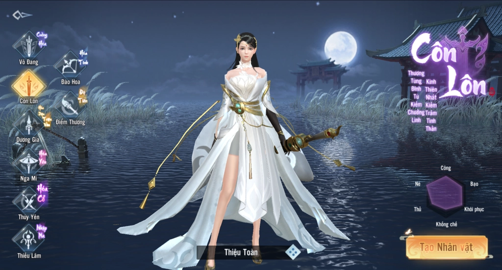 Tản mạn môn phái và hướng dẫn chọn phái trong Kiếm Hiệp 4.0