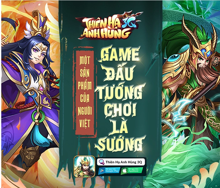 『GAME MỚI』“Thiên Hạ Anh Hùng 3Q” một sản phẩm mang thương hiệu “made in Việt Nam” với những điều mới mẻ & Cách tải game trên PC