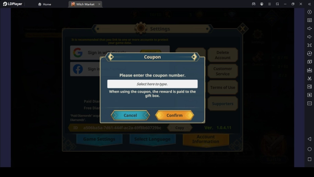 How to Redeem The Above Active Codes Properly