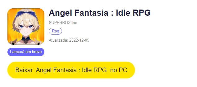 Batalhas intermináveis te aguardam em: Angel Fantasia - Idle RPG, faça o pré-registro agora!