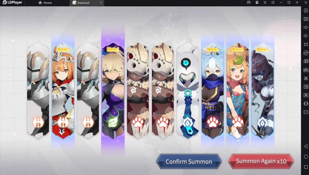 Eversoul เกมแนว Idle สร้างทีม วางกลยุทธิ์ และวิธีรีไอดีหาตัวละคร