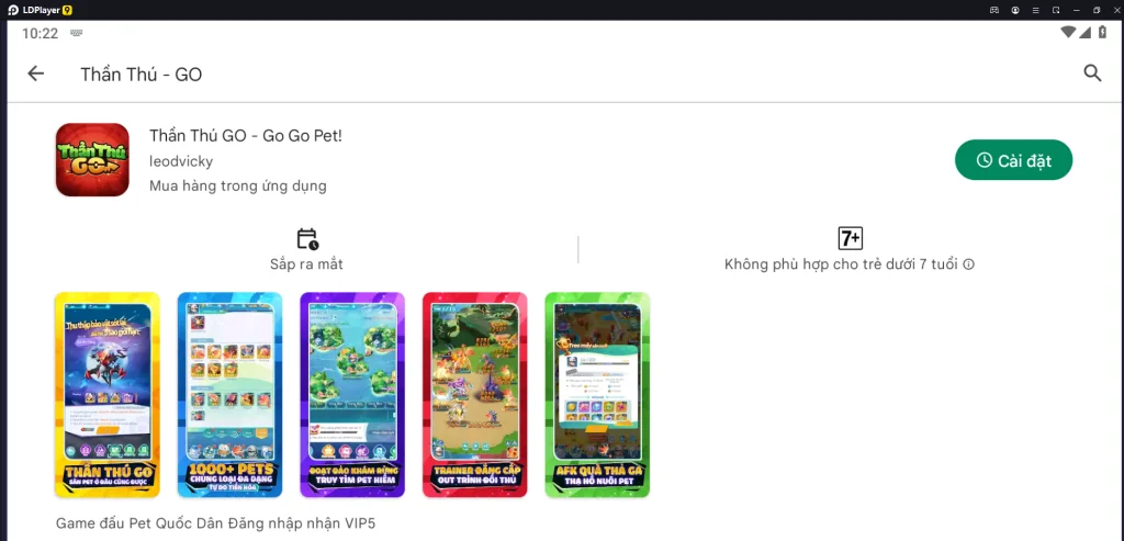 『GAME MỚI』Siêu phẩm Thần thú GO sắp cập bến thị trường Việt Nam và chuỗi sự kiện quà tặng khủng