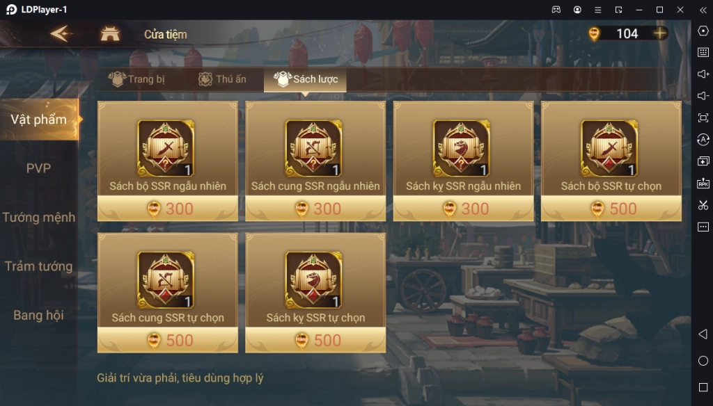 『HƯỚNG DẪN』Cái Thế Tranh Hùng: Kiếm Nhiều Điểm “Hằng” Trong Tính Năng Thao Lược