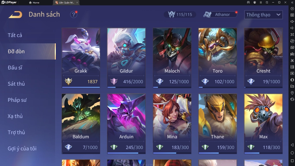 『HƯỚNG DẪN』LIÊN QUÂN MOBILE - VAI TRÒ CỦA CÁC TƯỚNG