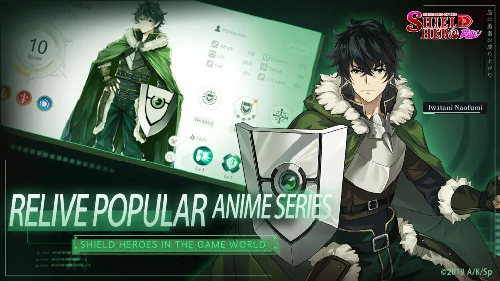 Revivencie os momentos impactantes de Shield Hero em Shield Hero: Rise! Faça o pré-registro!