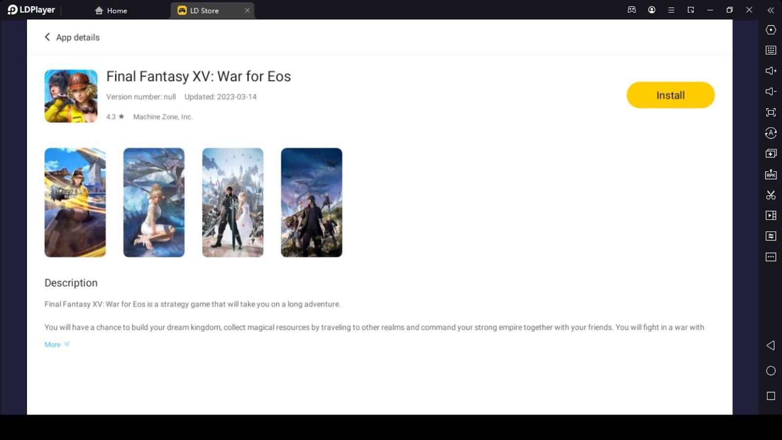 How to Play Fantasy XV: War for Eos on PC
