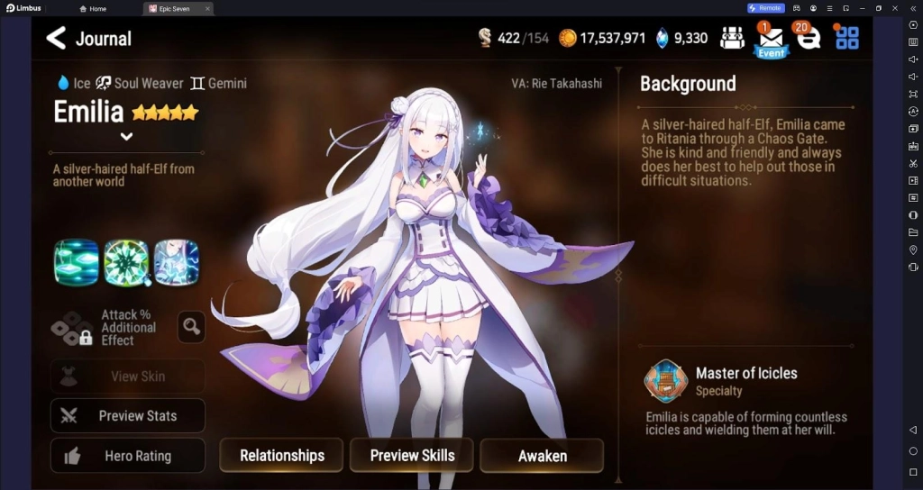 Epic Seven x Re:Zero Collaboration - Who To Pull For