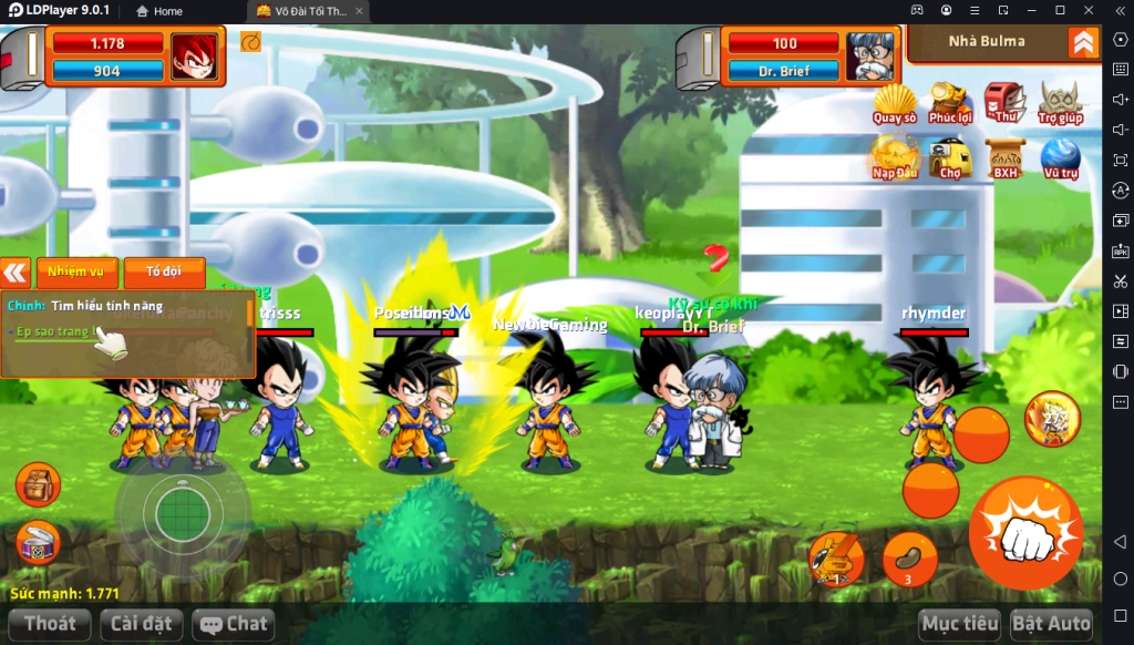 『HƯỚNG DẪN』Võ Đài Tối Thượng: Hướng Dẫn Cách Chơi Giai Đoạn Đầu Game