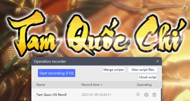 『HƯỚNG DẪN』Reroll TAM QUỐC CHÍ - CHIẾN LƯỢC nhiều tài khoản trên LDplayer