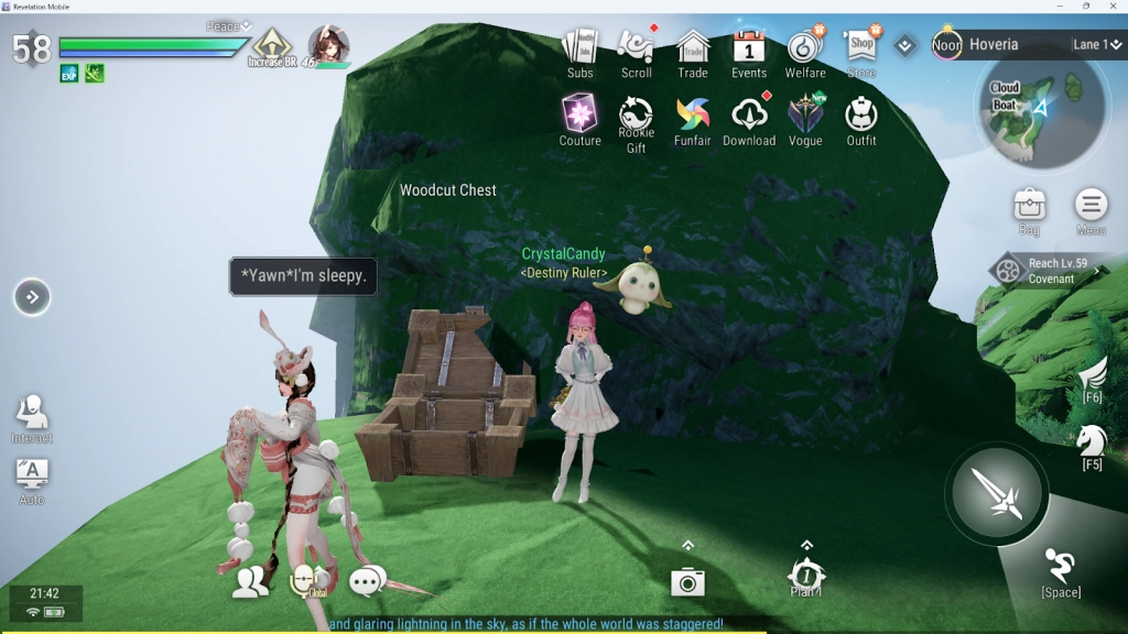 『HƯỚNG DẪN』Revelation - Thiên Dụ VNG vị trí rương báu thám hiểm Sườn Mây phần 1