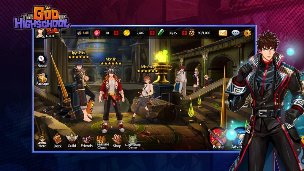 GOH: God of Highschool เปิดให้บริการ 29 มิถุนายน พร้อมภาษาไทยเต็มรูปแบบ